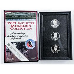 RCM/Hall of Fame 1999 Inductee 3 Coin Set with Gretzky