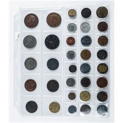 Group (34) Foreign Coins