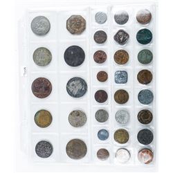 Group (34) Foreign Coins