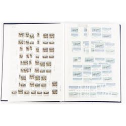 Estate CANADA MINT Stamp Collection, Blue Book Face Approx 318.00
