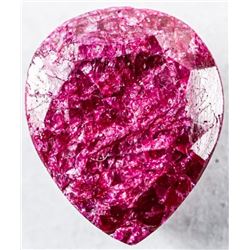 Loose Gemstone (8.84ct) Pear Cut Ruby Appraised: $2650.00