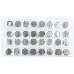 Group (32) US Nickels