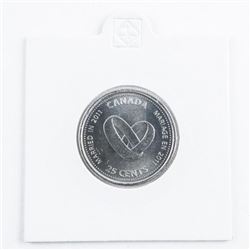 Canada 2010 Special Issue 25 cent, Heart