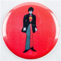 Estate 1968 England Vintage Beatles Button (MIR)