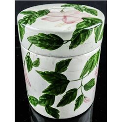 Porcelain Jar Hand Painted