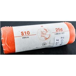 Original Mint Roll Canada 25 Cents 2006 - 40 Coins