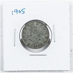 USA 1905 V Five Cents