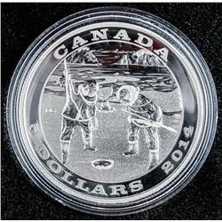 RCM Tradition of Hunting Seal .9999 Fine Silver $5.00 Coin with C.O.A.