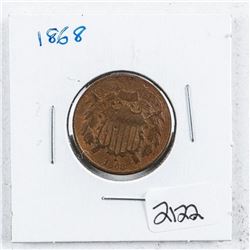1868 USA 2 Cents