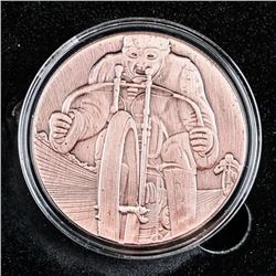 USA Army Medal with Harley Davidson Bronze