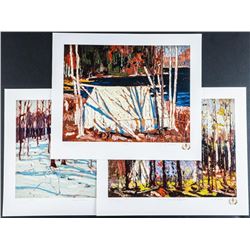 Tom Thomson (1877-1917) Encampment Suite - Rare # 1 Edition. All Images are Exact Size of the Orig