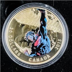 RCM - Superman Unchained # 2 .9999 Fine Silver $20.00 Coin LE