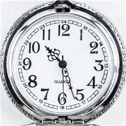 Pocket Watch with Fob Equestrian Case