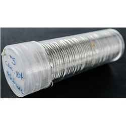 Tube 50/Silver 1964 UNC Canada 10 Cents