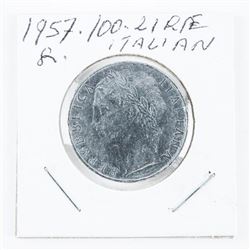 1957 - 100 Lire Coin Italy (SER)