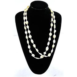 Estate Necklace 60" with Pearls