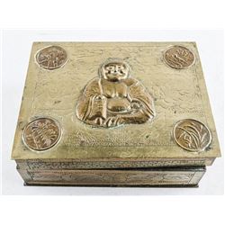 Vintage Brass Cigarette Case