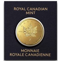 .9999 Fine Gold Royal Canadian Mint Maple. Original Mint Package, Very Collectible.