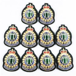 Group Lot (10) Canadian Forces Administration Branch Beret Insigna