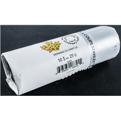 2017 25-cent 125th Anniversary of The Stanley Cup Special Wrap Coin Roll