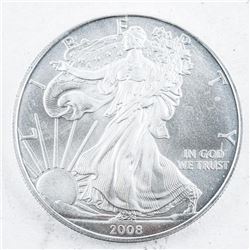 2008 USA Silver Eagle Dollar Coin