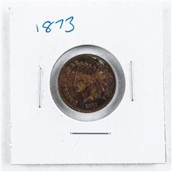 USA Indian Head 1 Cent 1873 VF30