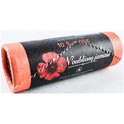 Original Mint Wrap Roll 2004 - Red Poppy 25 cent