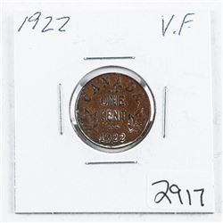 Canada 1922 1 Cent VF