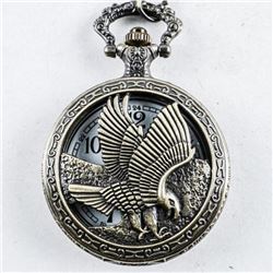 Pocket Watch with Fob with Eagle Case
