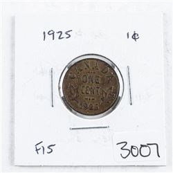 Canada 1925 1 Cent. F15