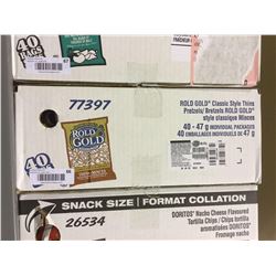 Case of Rold Gold Classic Pretzels (40 x 47g)