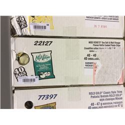 Case of Miss Vickie's Sea Salt and Vinegar Chips (40 x 40g)
