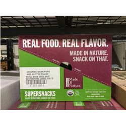 Case of Organic Nana Pops Nut Butter Filled (6 x 3.1oz)