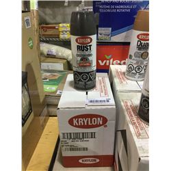 Case of Krylon Semi-Gloss Enamel Aerosol Spray (6 x 340g)