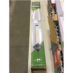 Alu-Rex Rain Gutter Protection 24 Linear Feet