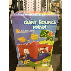 Giant Bounce Mania Bounce N' Play Inflatable Bounce House (12' x 8' x 6.5')
