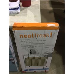 Neat Freak Deluxe Triple Laundry Sorter