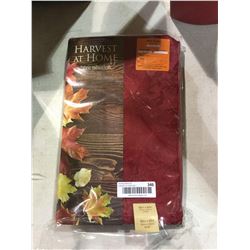 Harvest at Home Oval Tablecloth (60" x 84")