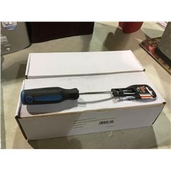 Value Power 12 Flat Screwdrivers (5" x 3/16") Lot of 2