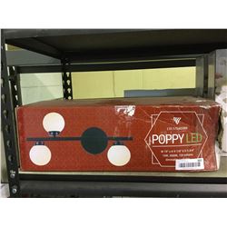 Poppy LED Bathroom Vanity 3-Light Fixture