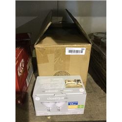 Case of 12 GE Lighting Classic LED 3000k Bulbs 2-Pack