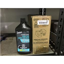 Case of OEM Premium Brake Fluid Dot 4 (6 x 946mL)