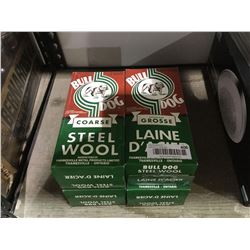 Bull Dog Coarse Steel Wool Lot of 4