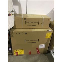 LOT OF 2 Split Type Air Conditioner Model: 619KEQ012BBGA and 538KEQ030RFGA