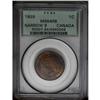 Image 1 : Victoria Cent 1859 Narrow 9, KM1, MS64 RB PCGS, an attr 