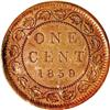 Image 2 : Victoria Cent 1859/8 Wide 9, KM1, MS62 RB ICCS, medal r 