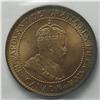 Image 1 : Edward VII Cent 1902, KM8, MS64 RED ICCS, fully origina 