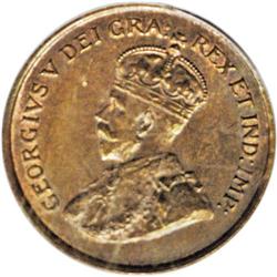 George V Cent 1925, KM28, MS65 BN PCGS, a choice exampl 