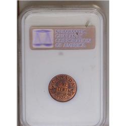 George V Cent 1926, KM28, MS63 RB NGC, scarce date, a v 