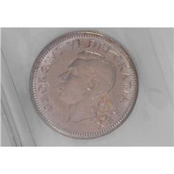 Elizabeth II Cent 1950, KM41, Specimen 64 Red ICCS. Ful 